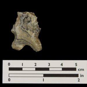 projectile point with missing tip
