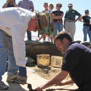 Archaeologists Bill Kelso and David Givens