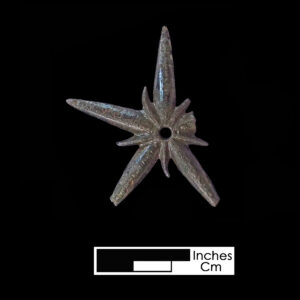 Copper alloy star-shaped rowel