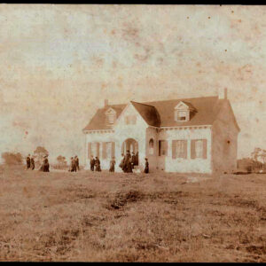 Early 20th-century image of the Yeardley House