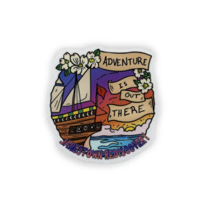 Adventure Is Out There Sticker