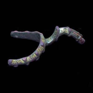 Gilt copper alloy spur