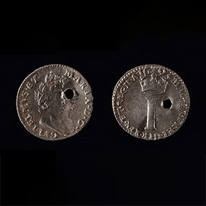 William and Mary Maundy Coin