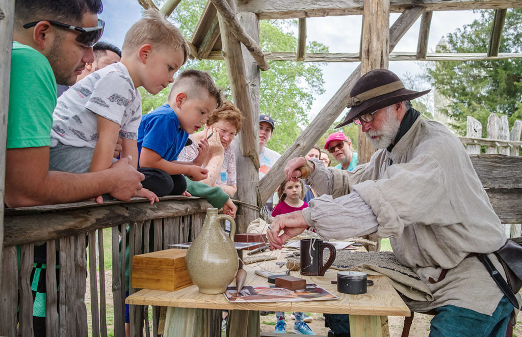 Blacksmith Shel Browder shares the experience of creating jack of plate armor.