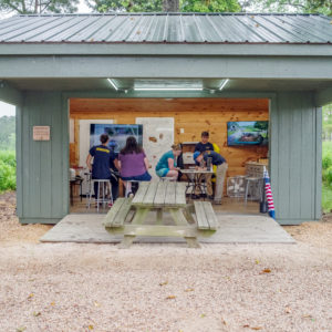 The Ed Shed is open in the summer and for special events.