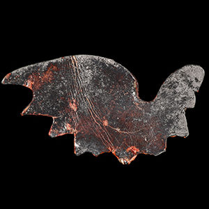 lead wing-shaped plate