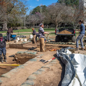 The North Church excavations
