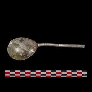 Spoon with fig-shaped bowl from the Governor’s Well