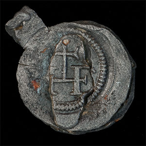 Obverse of a lead seal
