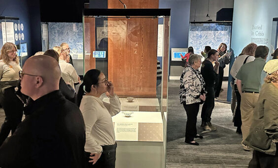 Following the Dragon exhibit