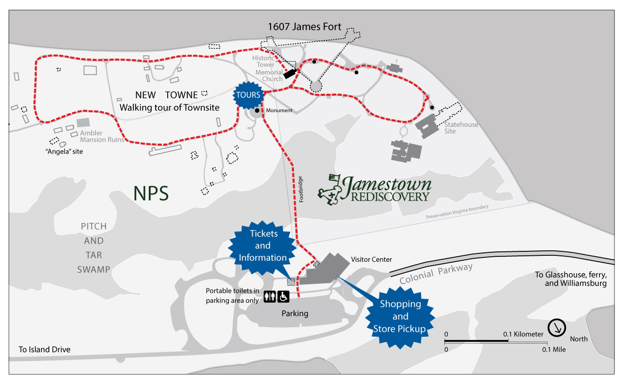 directions to jamestown