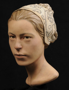 facial reconstruction of a young female colonist