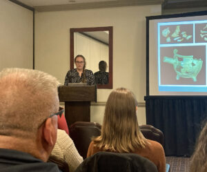 Associate Curator Janene Johnston presents at the Southeastern Archaeological Conference (SEAC).