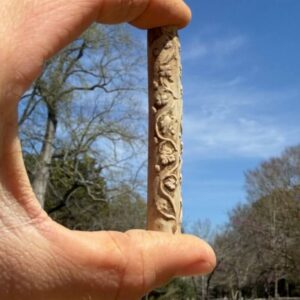 A Dutch pipe stem found in the North Church excavations