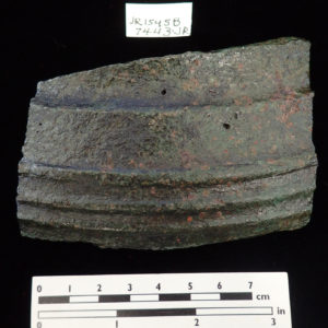 Fragment of bell with scale