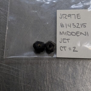 Two jet beads found in the 2021 Seawall excavations