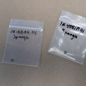 Two spangles found in the Seawall excavations of 2021