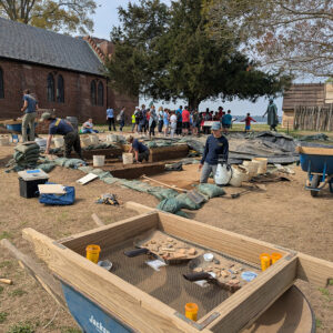 The North Church excavations