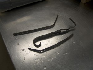 iron pike and languets on a lab table