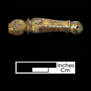 Spur neck with punched scales