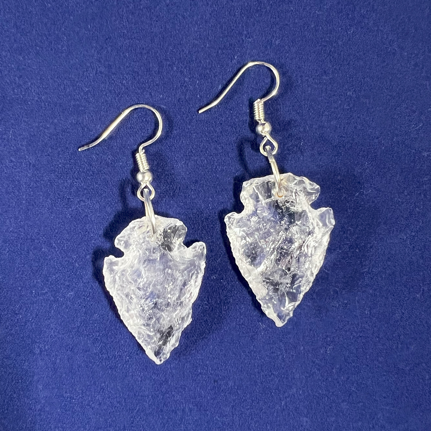 Crystal Quartz Point Earrings | Historic Jamestowne
