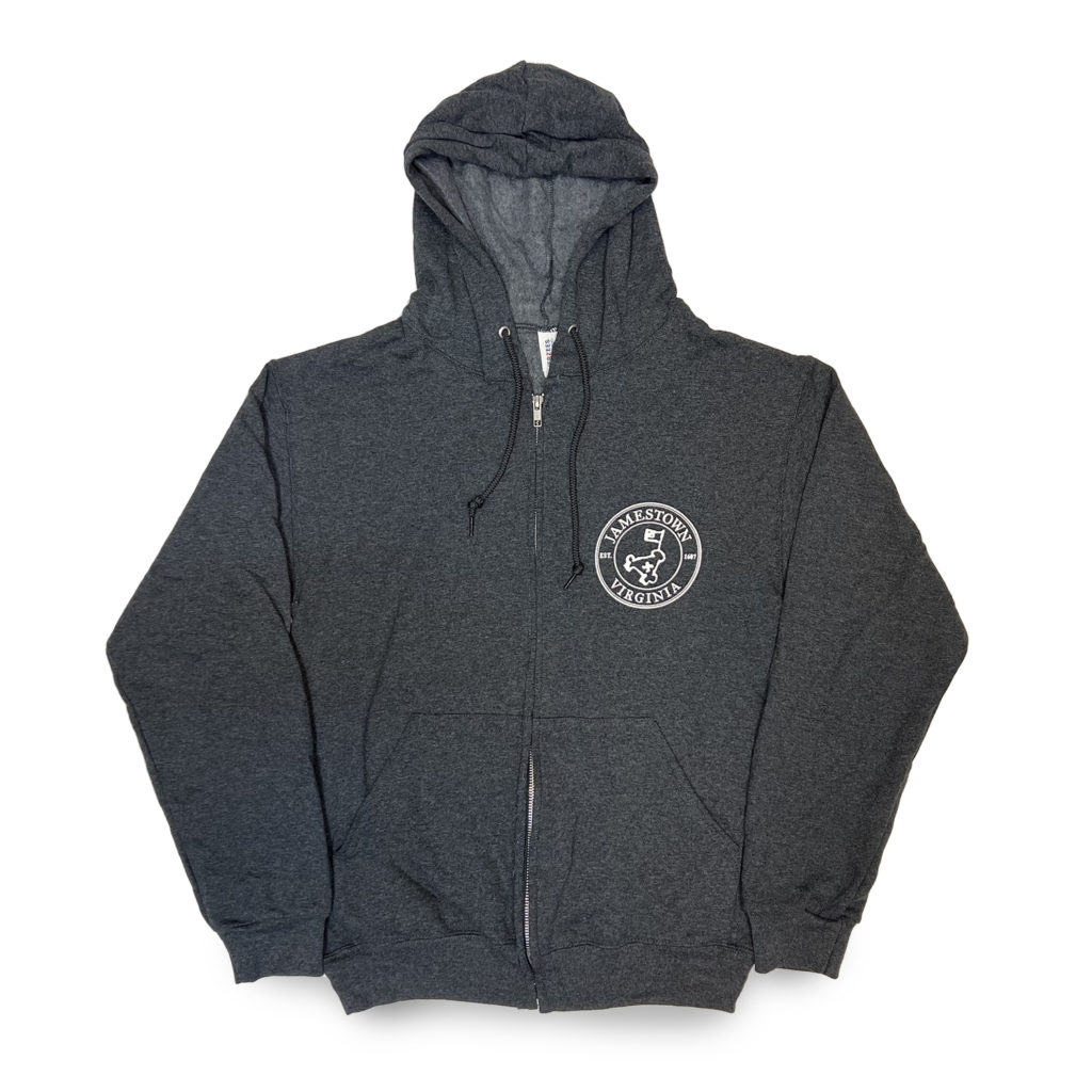 Zúñiga Full Zip Hoodie Historic Jamestowne