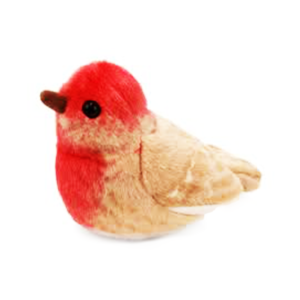 zebra finch plush