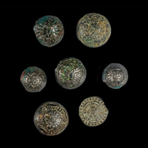 Decorated Doublet Buttons