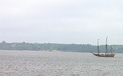 a sailing ship