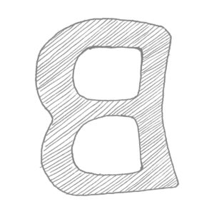 Letter 'B' or numeral 8 (5716-JR) Letter 'B' or numeral 8 (5716-JR)