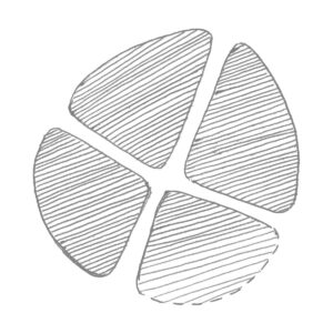 Four-petaled flower struck on both sides (5860-JR) Four-petaled flower struck on both sides (5860-JR)