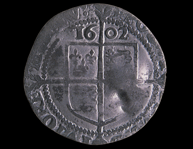 English Sixpence